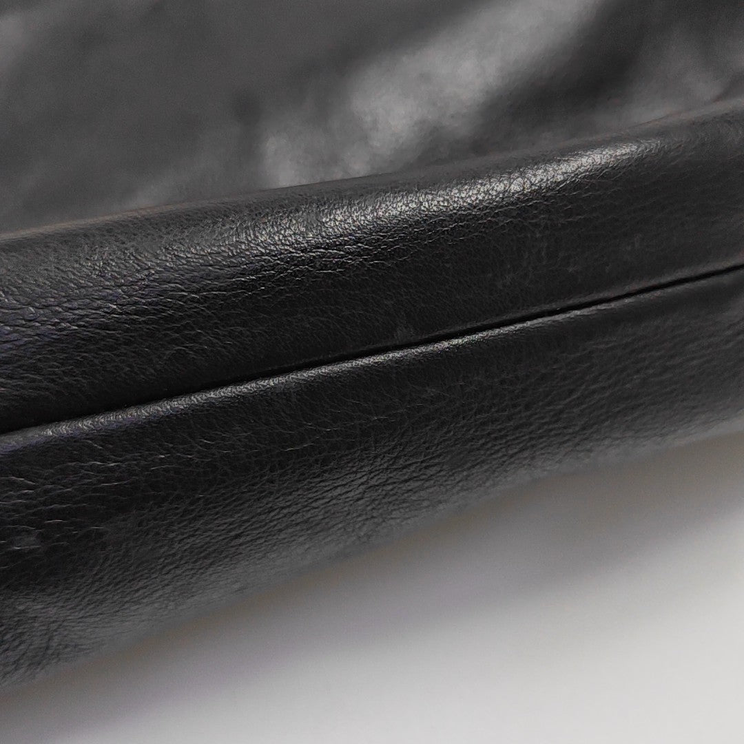Crush Calfskin Black