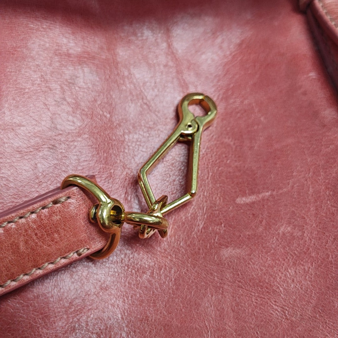 Bow Calfskin Red
