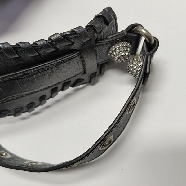 Le Cagole Mini Calfskin Gray