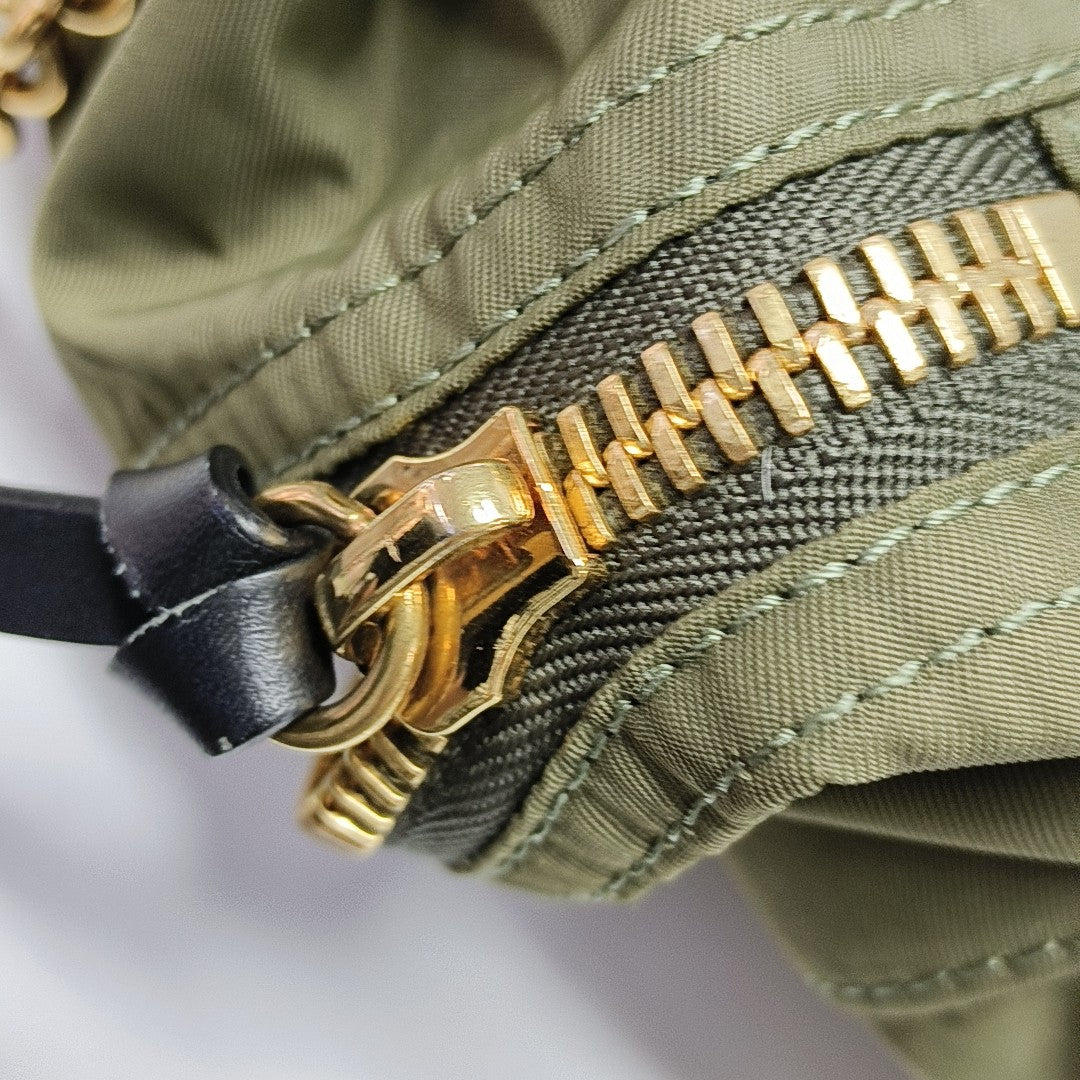 The Rucksack Medium Nylon Green
