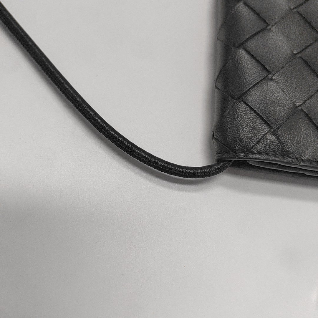 Calfskin Shoulder Bag Black