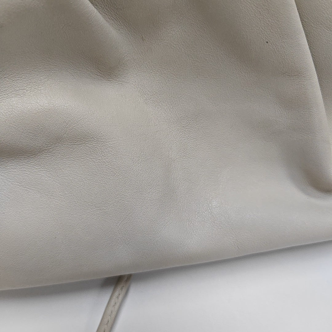The Pouch Mini Calfskin White