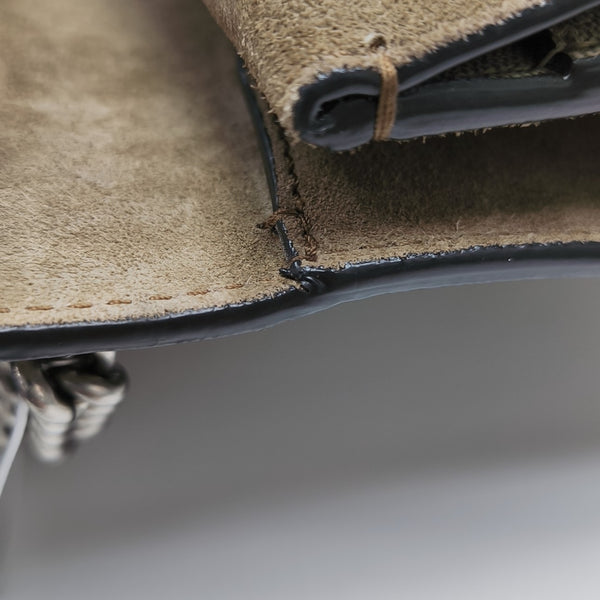 Dionysus Mini Monogram Coated Canvas Beige