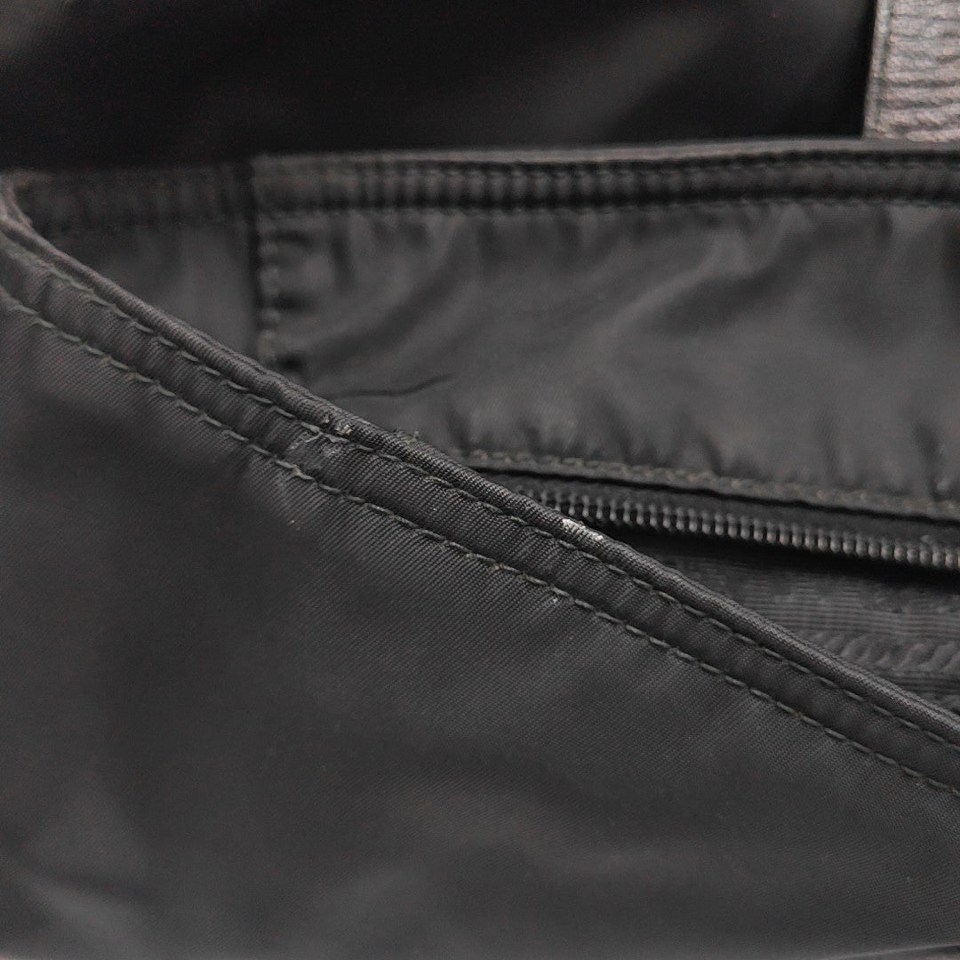 Nylon Tote Bag Black