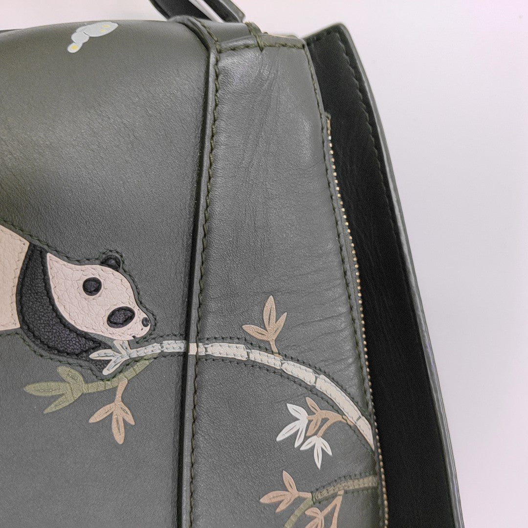 Puzzle Mini Calfskin Green