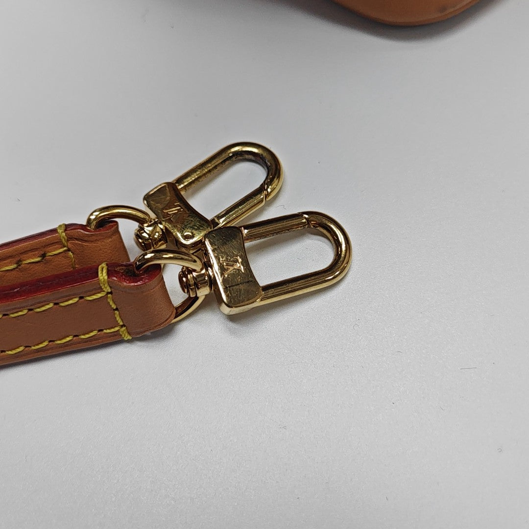 NOÉ Nano Monogram Coated Canvas Brown