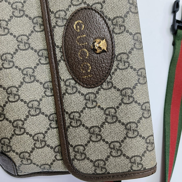 Neo Vintage Monogram Coated Canvas Beige