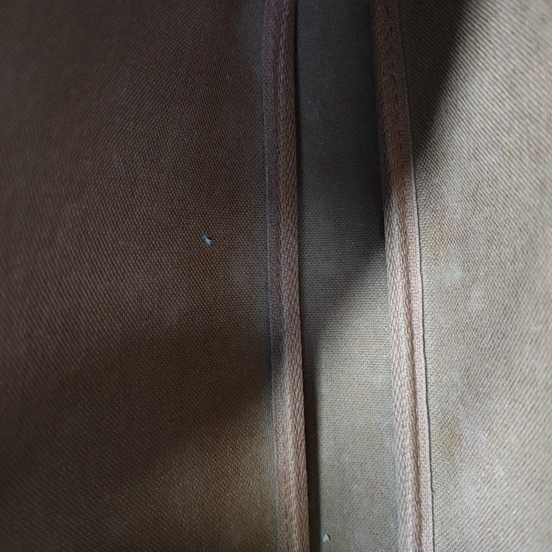 ACCESSOIRES Monogram Coated Canvas Brown
