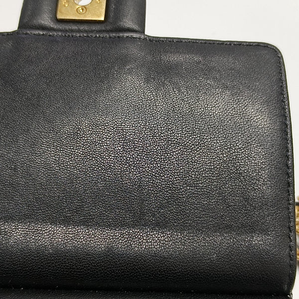 CLASSIC FLAP Mini Quilted Lambskin Black