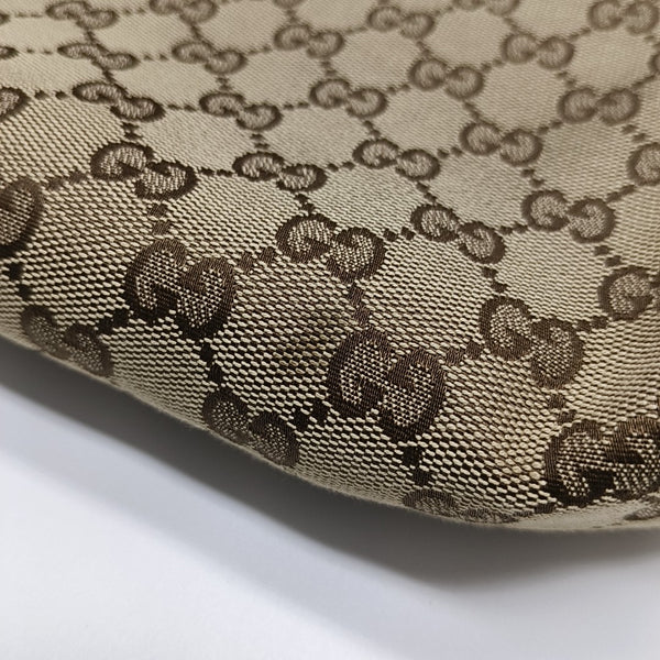 Monogram Canvas Crossbody Bag Beige