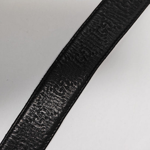 Leather Belt Black