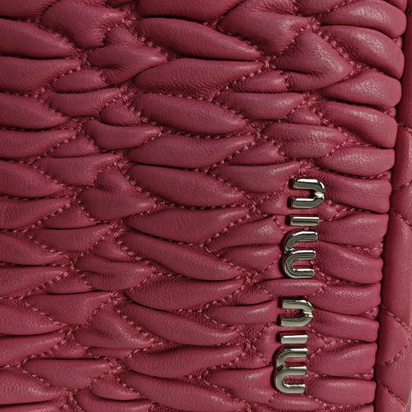 Crystal Quilted Lambskin Pink