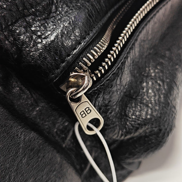 Lambskin Tote Bag Black