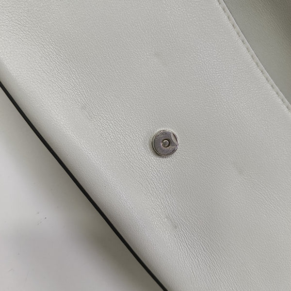 Baguette Mini Calfskin White