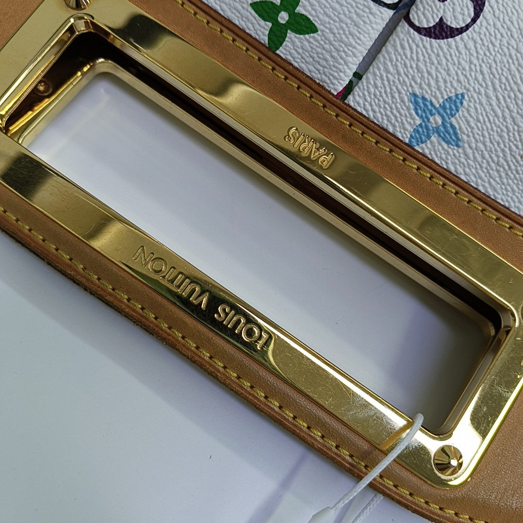 LV × TM JUDY MM Monogram Coated Canvas White