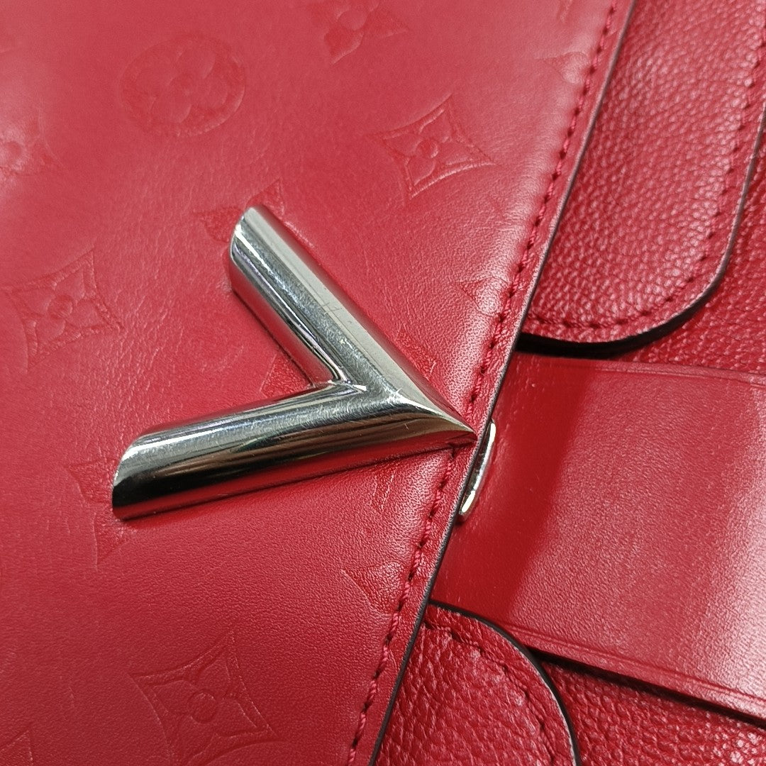 VERY Monogram Calfskin Red