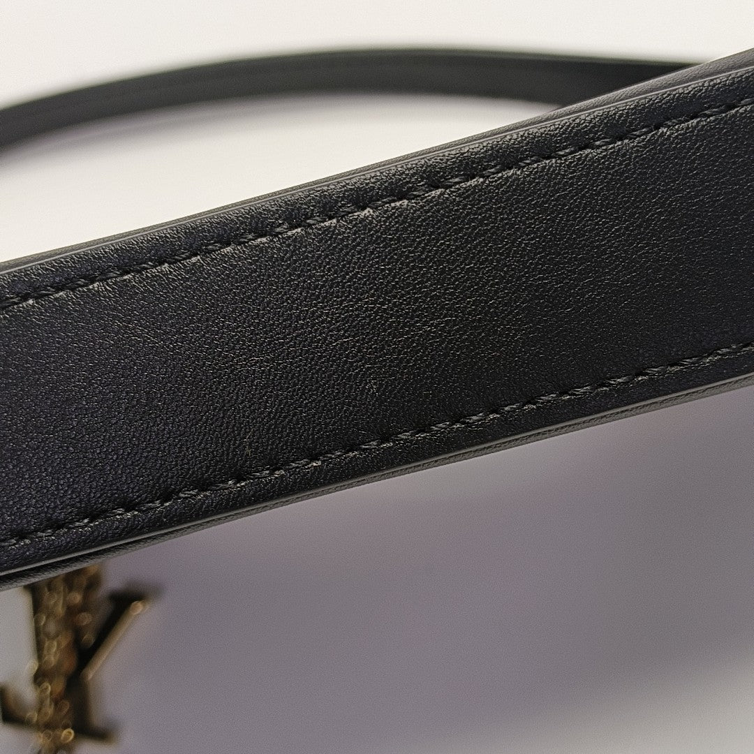 BAGATELLE Calfskin Black