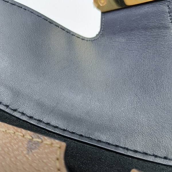 TWINNY Monogram Coated Canvas Brown