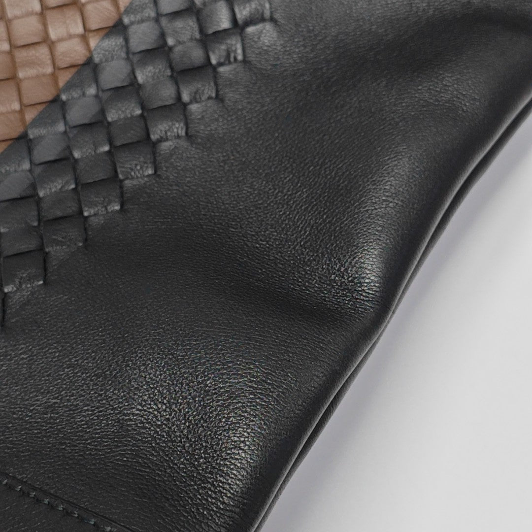 Lambskin Shoulder Bag Black