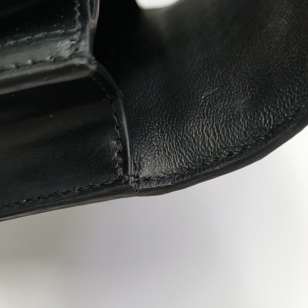 Sharp Calfskin Black