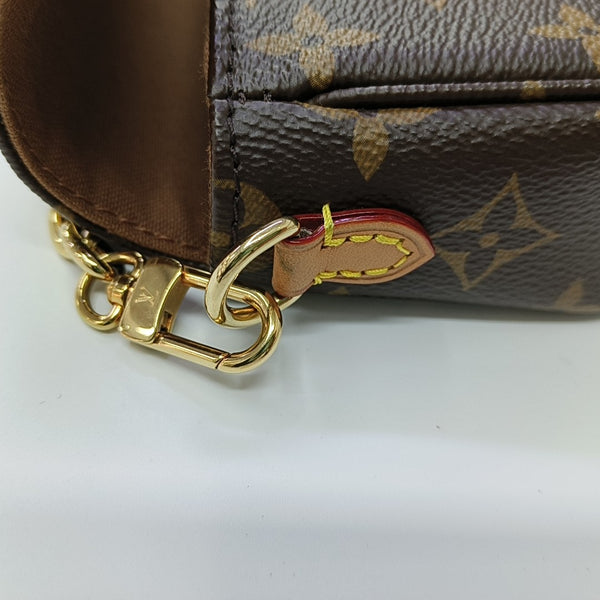 IVY Monogram Coated Canvas Brown