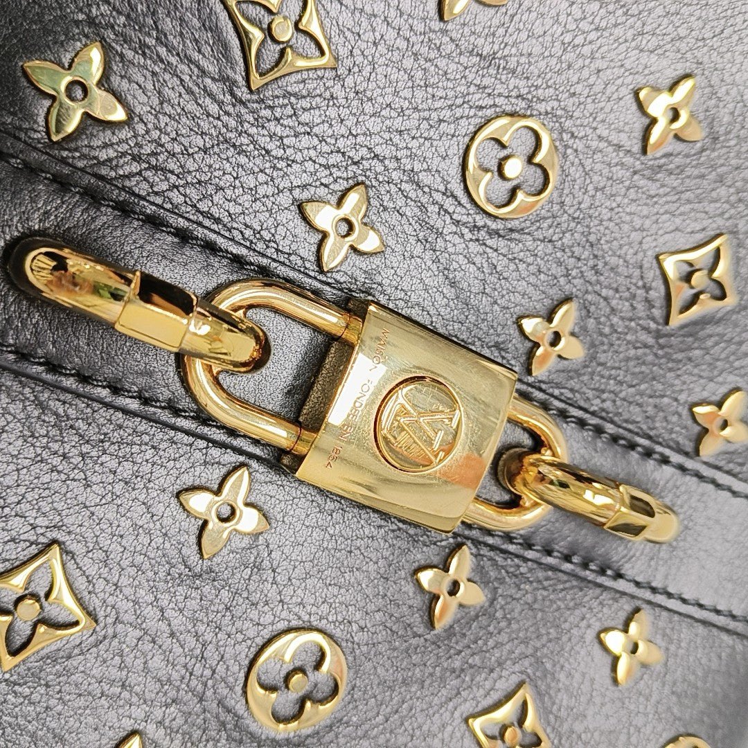 RENDEZ-VOUS Monogram Calfskin Black