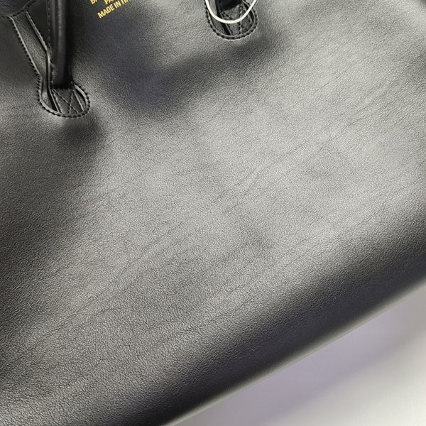 BEL AIR Medium Calfskin Black
