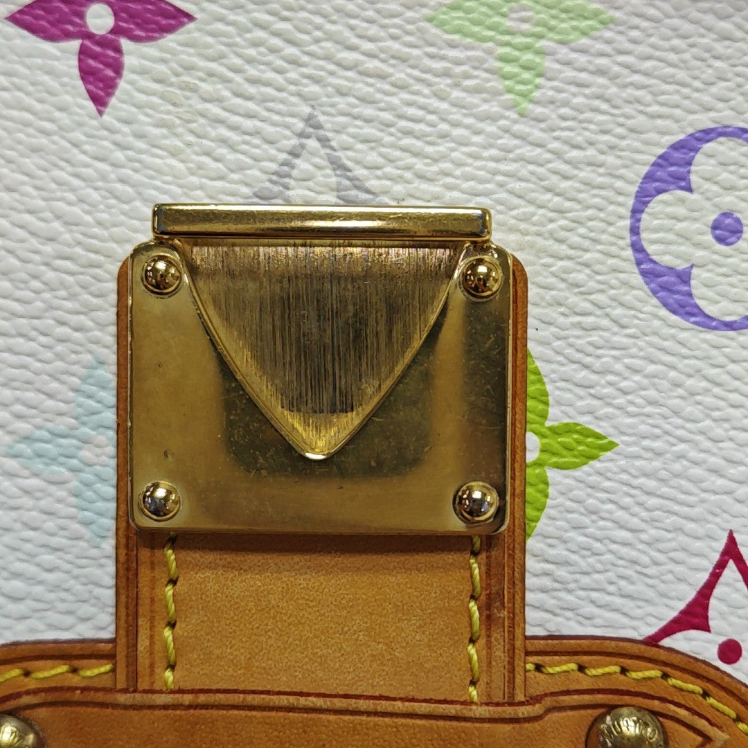 LV × TM SHIRLEY Monogram Coated Canvas White