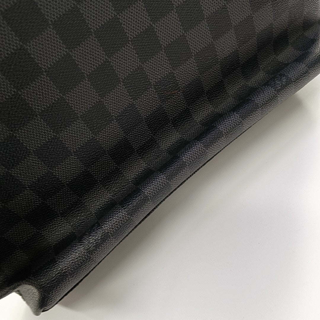MICK PM Damier Graphite Coated Canvas Black