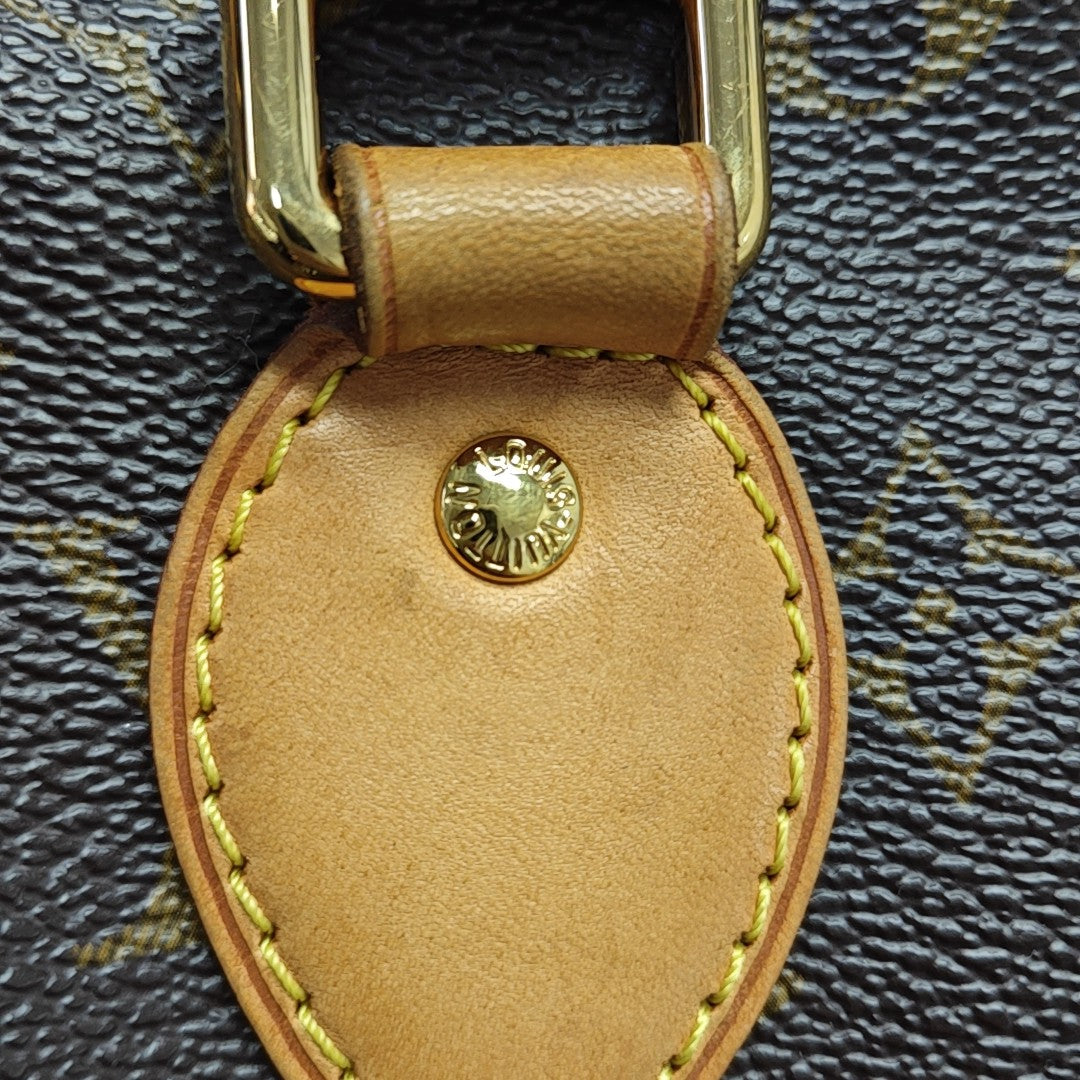 PALERMO PM Monogram Coated Canvas Brown