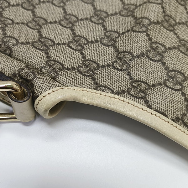 Ligne Shima Monogram Coated Canvas Beige