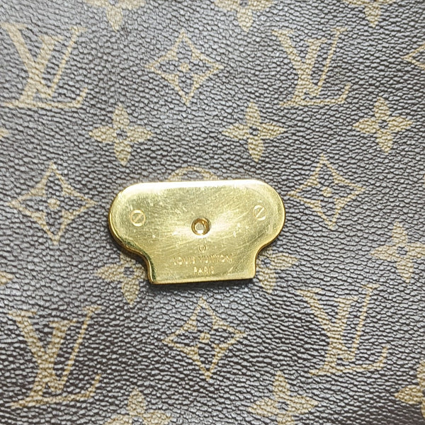 SAINT PLACIDE Monogram Coated Canvas Brown