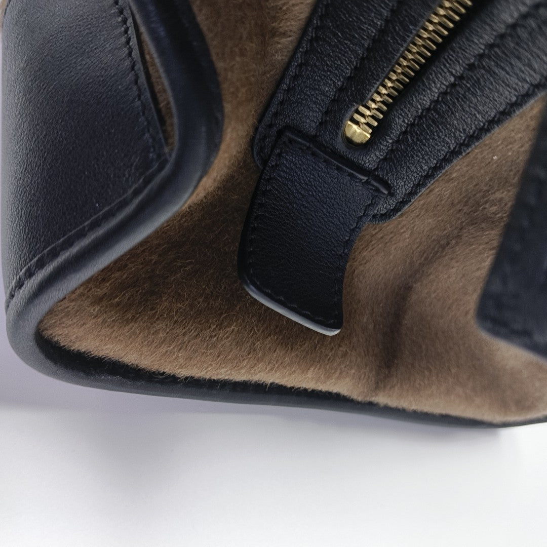 Horsehair Shoulder Bag Brown