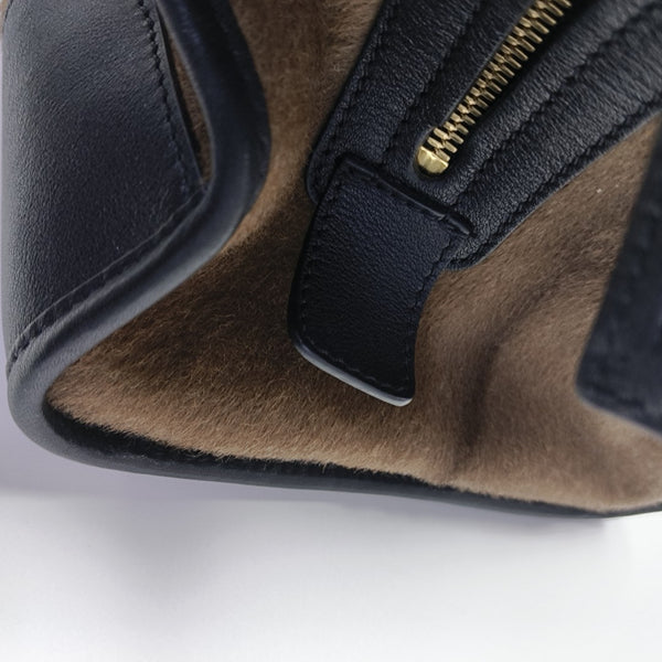 Horsehair Shoulder Bag Brown