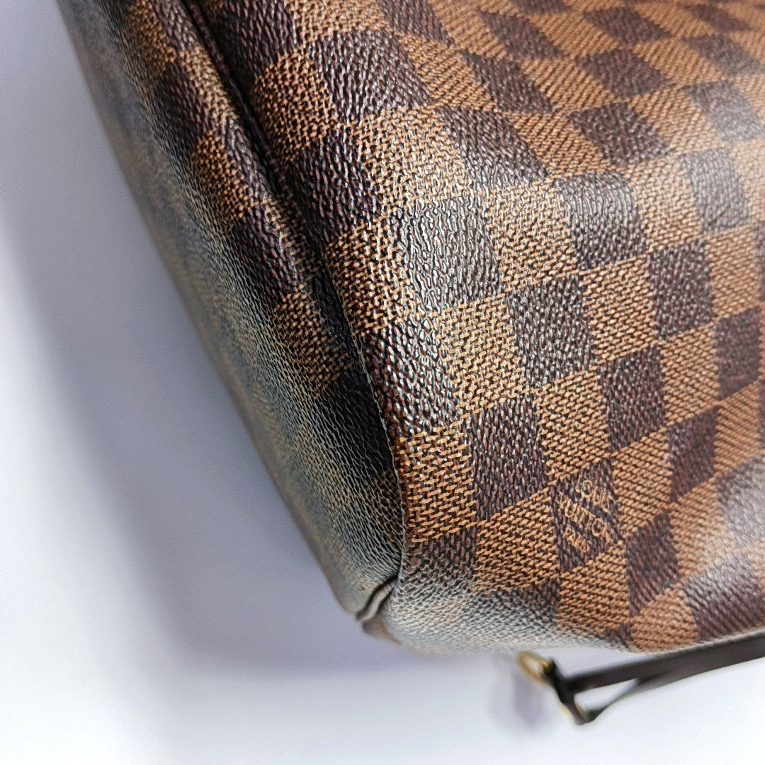 NEVERFULL MM Damier Ebene Coated Canvas Brown