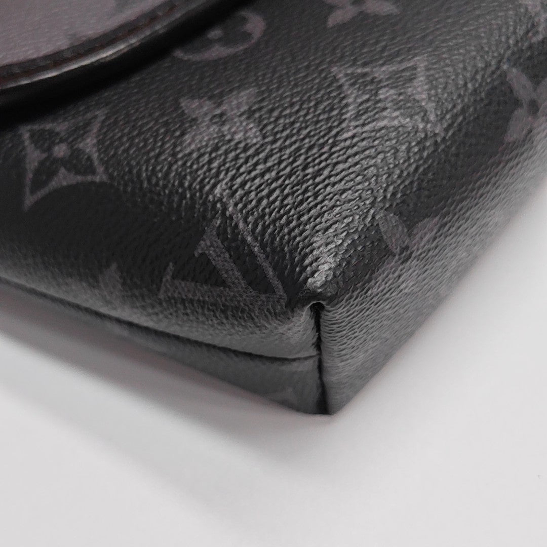 PULSE Mini Monogram Coated Canvas Black