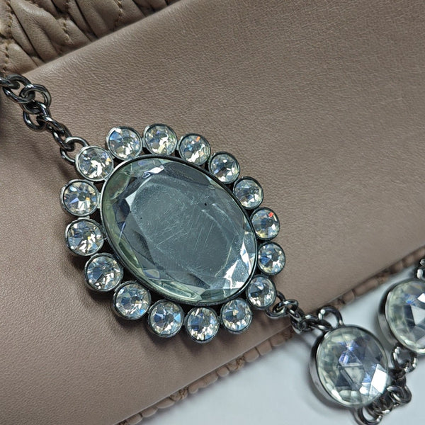 Crystal Lambskin Pink