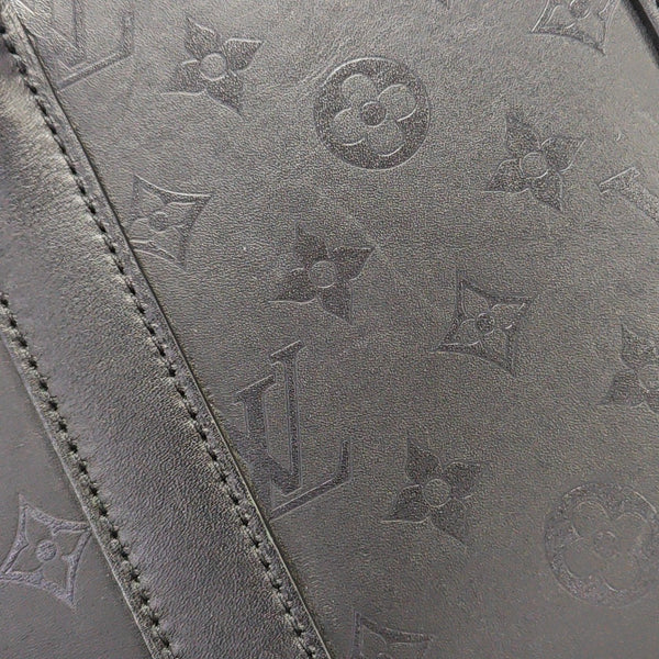 VERY MM Monogram Calfskin Black