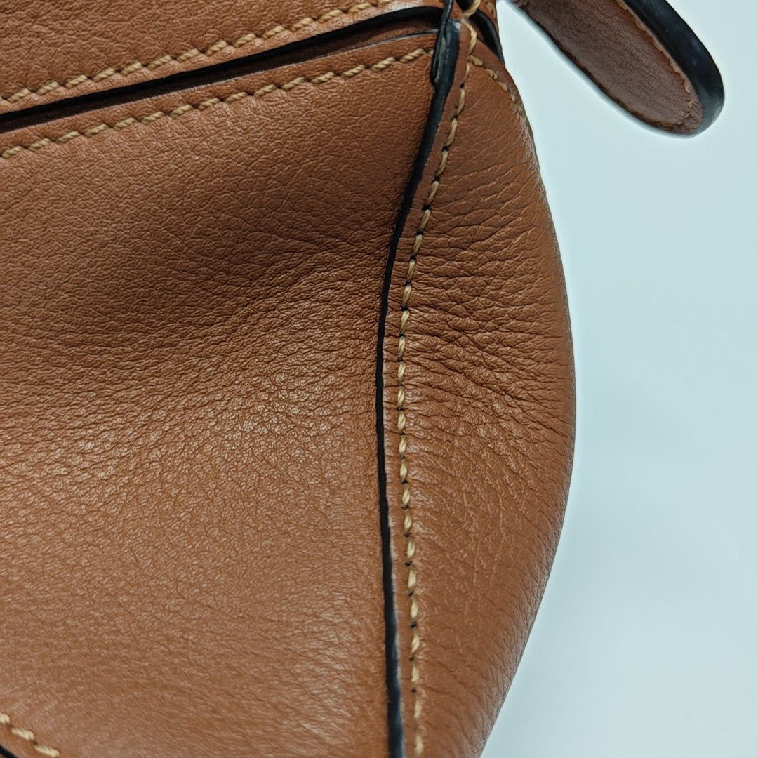 Puzzle Mini Calfskin Brown