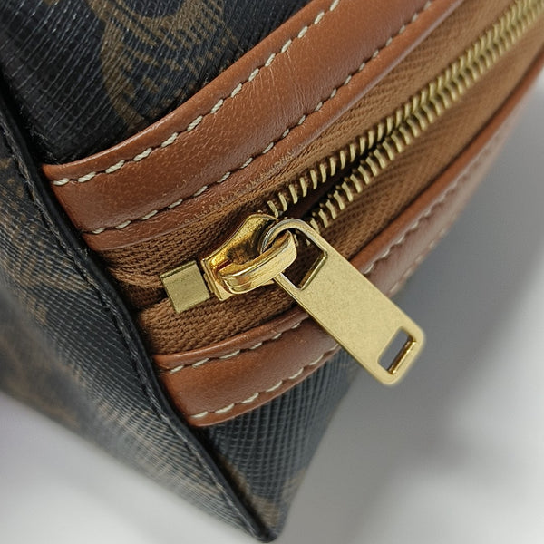 TRIOMPHE Mini Coated Canvas Brown