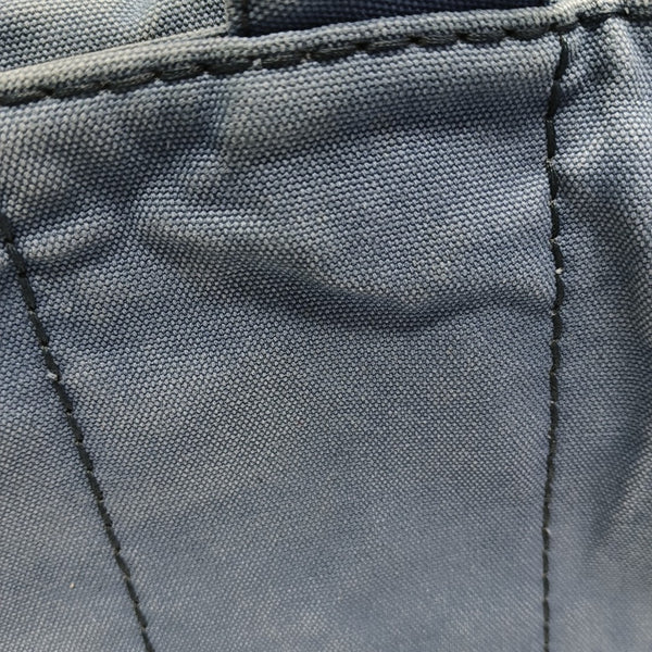 Denim Quilted Canvas Blue