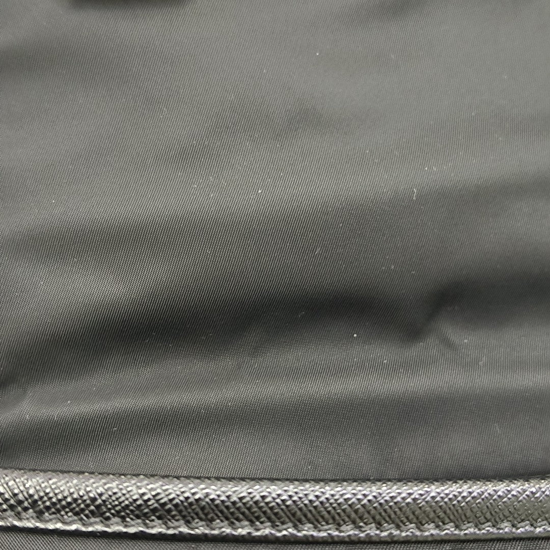 Nylon Shoulder Bag Black
