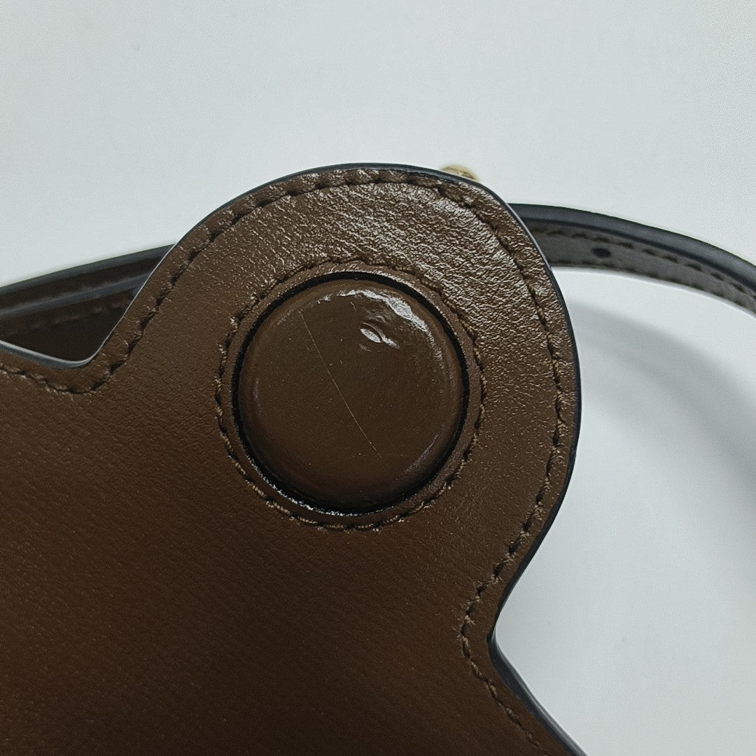 Horsebit 1955 Mini Monogram Coated Canvas Beige