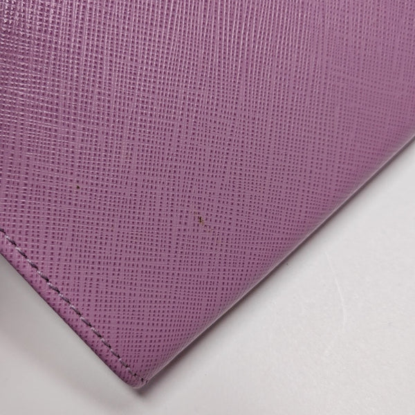 Authenticated pre-owned  Gancini Calfskin Purple Wallet - Wallet at Looply