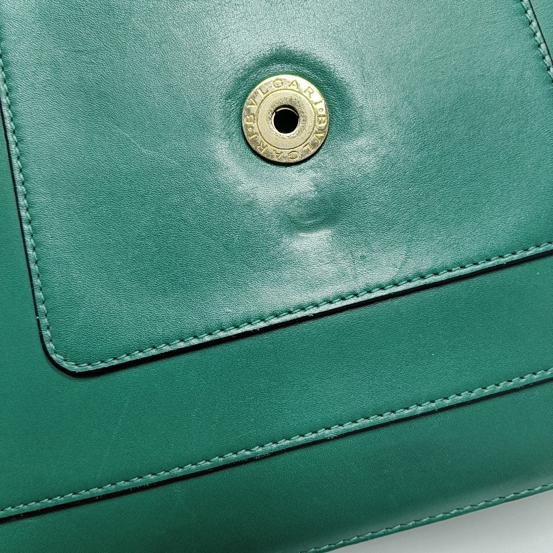 SERPENTI FOREVER Medium Calfskin Green