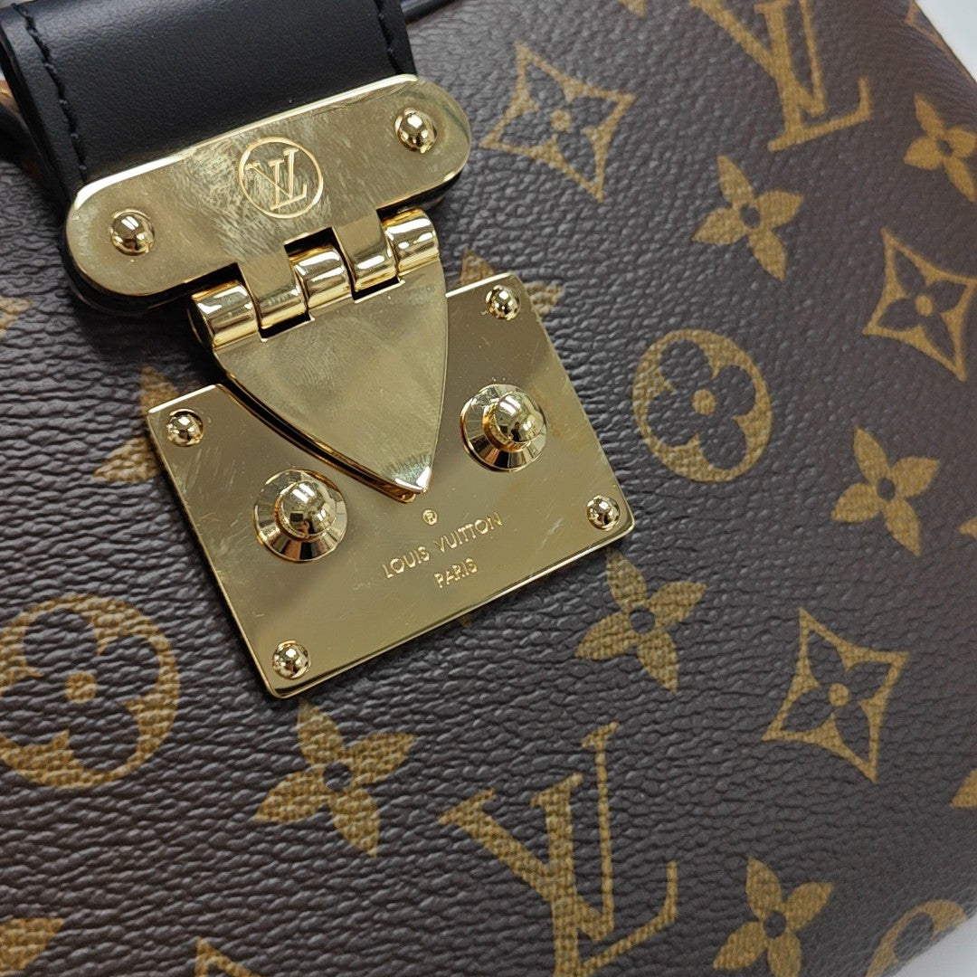 TWINNY Monogram Coated Canvas Brown