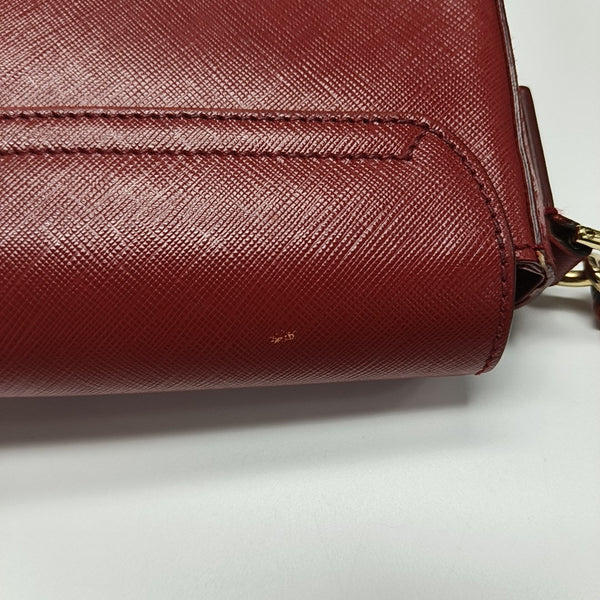 Gancini Calfskin Red