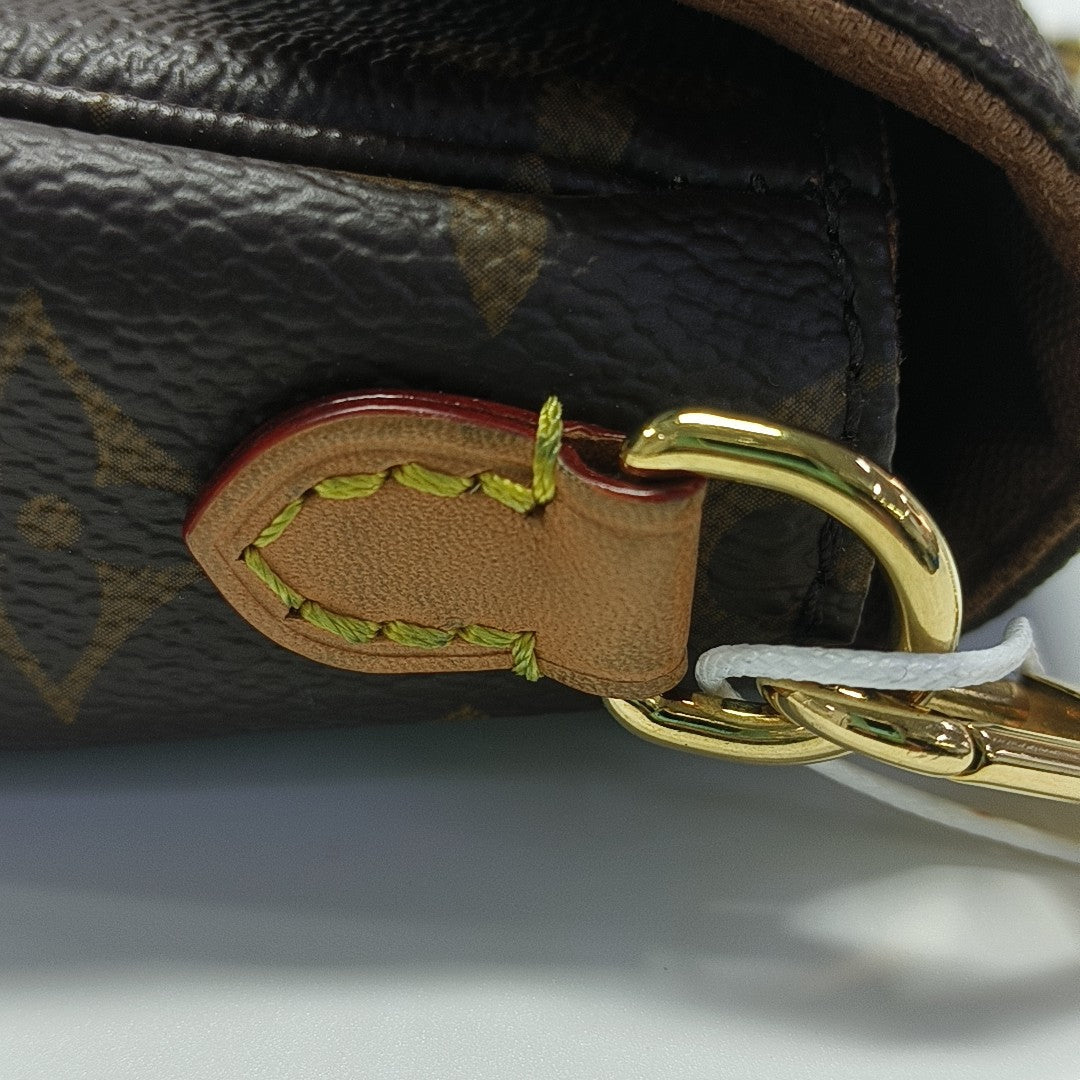 IVY Monogram Coated Canvas Brown