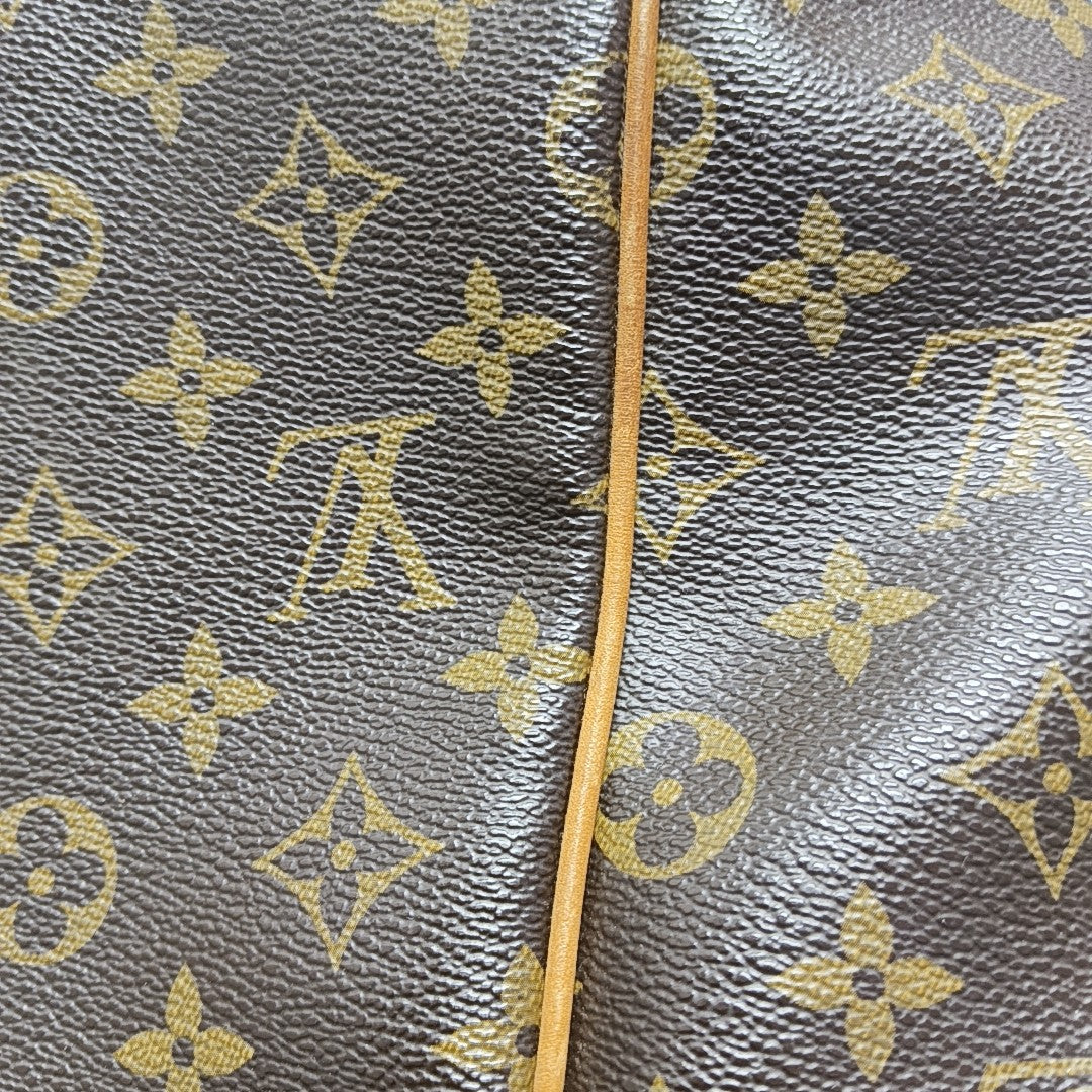 TOTALLY MM Monogram Coated Canvas Brown