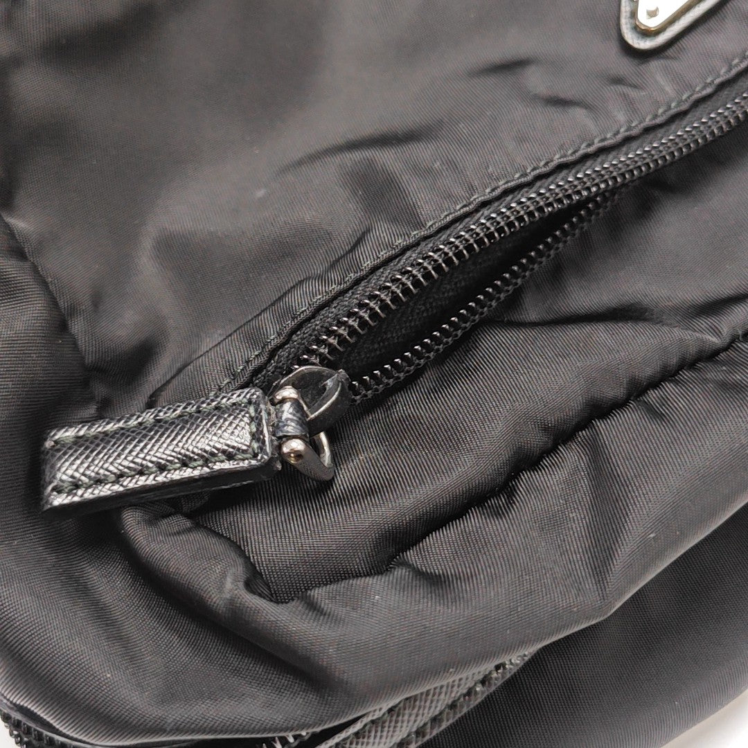 Nylon Clutch Black